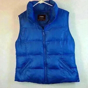 Ci Sono Women’s Blue Puffer Vest Size Large New w/Tags Fall Winter Outdoors
